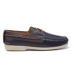 Deckshoes Masculino Santorim Napa Navy Samello 