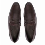 Mocassim Loafer Social Masculino Lauro Café Samello