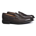 Mocassim Loafer Social Masculino Virage Soft Café Samello 