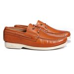 Deckshoes Masculino Soft Santorim Orange Samello