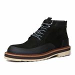 Bota Casual Hendrix Masculino Fus/Chamois Preto Samello