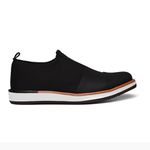 Sapato Casual Tailan Masculino Fusionado/Neopreme Preto Samello