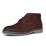 Bota Casual Jonh Masculino Russan Mocha/Debun Avelã Samello