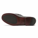 Mocassim Loafer Casual Masculino Bossier Preto Samello