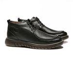 Bota Casual Masculina Malcolm Preto Samello