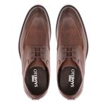 Sapato Masculino Oxford Elevator Casual Coupe Cuoio Samello