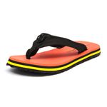 Chinelo Masculino Inoah Laranja & Preto Samello