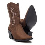 Bota Sândalo Feminina Texana Castor
