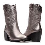 Bota Sândalo Feminina Texana Prata