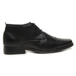 Sapato Social Sândalo Cano Alto Plaza Preto