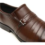 Sapato Social Sândalo Plaza Metal Tabaco