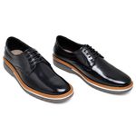 Sapato Casual Sândalo Evidence Cadarço Black 