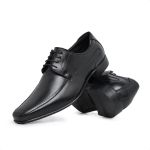 Sapato Sândalo Social Portland Cadarço Preto