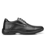 Sapato Social Elegante Café e Preto