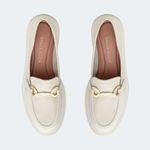 Mocassim Gravata Off White Santa Moça