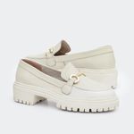 Mocassim Gravata Off White Santa Moça