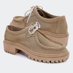 Mocassim Madrid Camurça Marfim Santa Moça