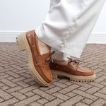 Mocassim Berlim Camel Santa Moça 