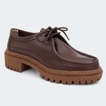 Mocassim Madrid Marrom Santa Moça 