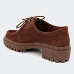 Mocassim Madrid Camurça Marrom Santa Moça
