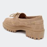Mocassim Berlim Camurça Areia Santa Moça 