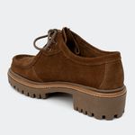Mocassim Madrid Camurça Marrom Santa Moça
