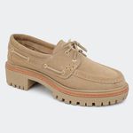 Mocassim Berlim Camurça Areia Santa Moça 