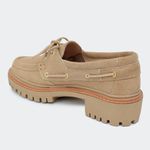 Mocassim Berlim Camurça Areia Santa Moça 