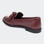 Mocassim Paris Bordô Santa Moça