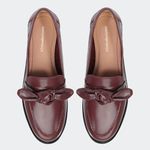 Mocassim Paris Bordô Santa Moça