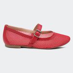 Sapatilha Cecília Vermelho Santa Moça