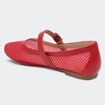 Sapatilha Cecília Vermelho Santa Moça