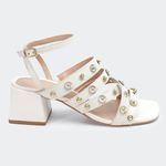 Sandália Verena Off White Santa Moça