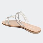 Rasteira Eliana Off White Santa Moça