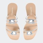 Rasteira Eliana Off White Santa Moça