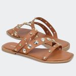 Rasteira Monique Camel Santa Moça
