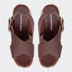 Sandália Flatform Eva Café Santa Moça 