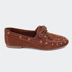 Mocassim Oliver Camurça Camel Santa Moça 