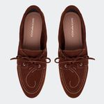 Mocassim Salerno Camurça Camel Santa Moça