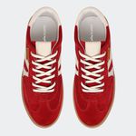 Tênis Kiara Camurça Vermelho Santa Moça