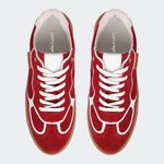 Tênis Elissa Camurça Vermelho Santa Moça 