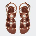 Rasteira Bella Camel Santa Moça 