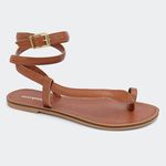 Rasteira Snake Camel Santa Moça 