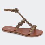 Rasteira Maya Bronze Santa Moça 
