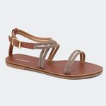 Rasteira Nora Camel Santa Moça 
