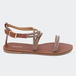 Rasteira Nora Camel Santa Moça 