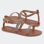 Rasteira Nora Camel Santa Moça 