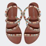 Rasteira Lola Camel Santa Moça 