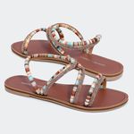 Rasteira Lola Camel Santa Moça 