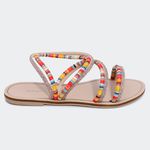 Rasteira Lola Nude Santa Moça